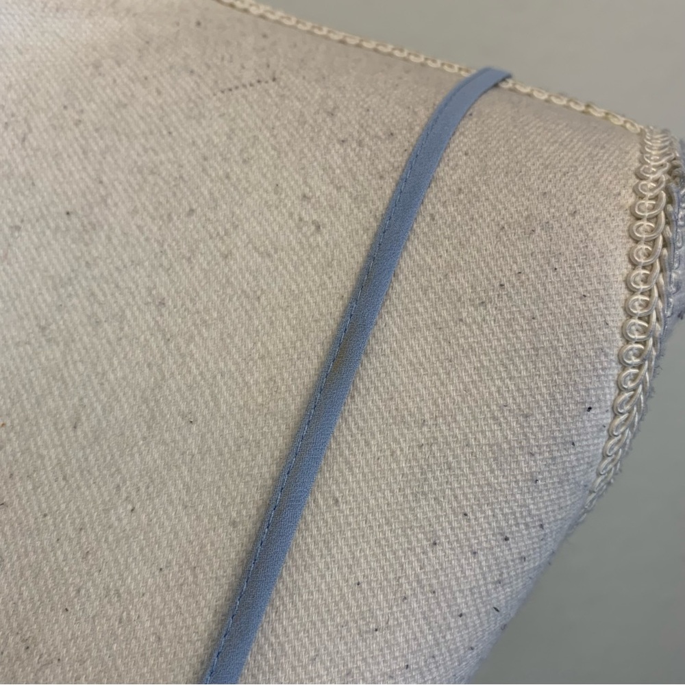 Veronica Beard Slip Solid Blue Womens Medium - image 4